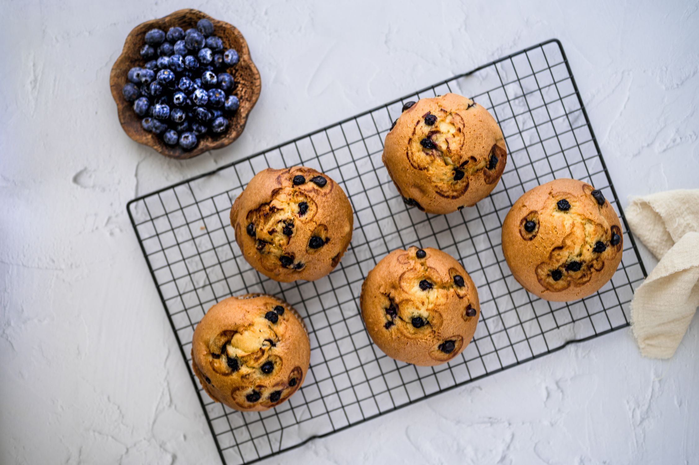 Gluten-free blueberry muffins